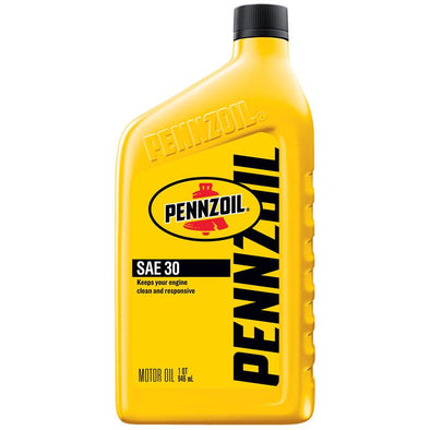 PENNZOIL SAE 30 SN Motor Oil-12/1Q