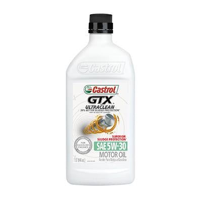 Castrol GTX 5w30 Motor Oil - 6 / 1 quart case